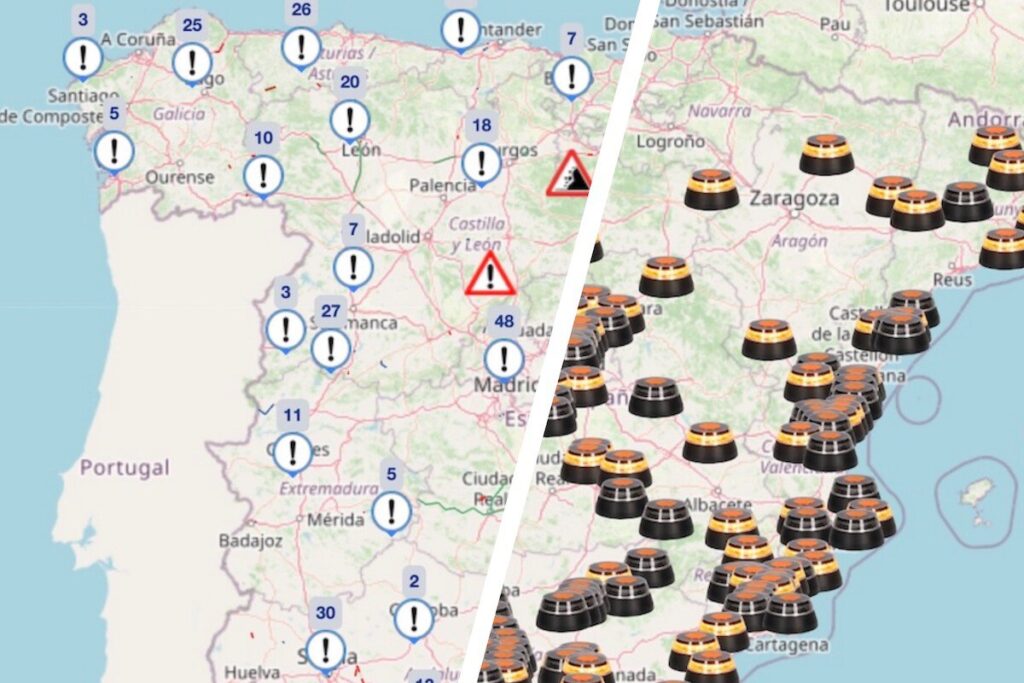 mapa v16 dgt balizas online